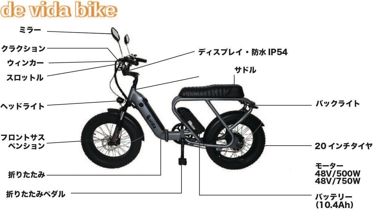 このゴツさで折りたたみ可能！電動自転車、自転車にもなる3Wayなフル電動バイク！ - CAMPFIRE (キャンプファイヤー)