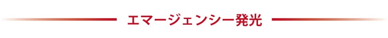 エマージェンシー発光