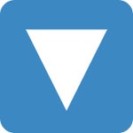 下向きの三角形