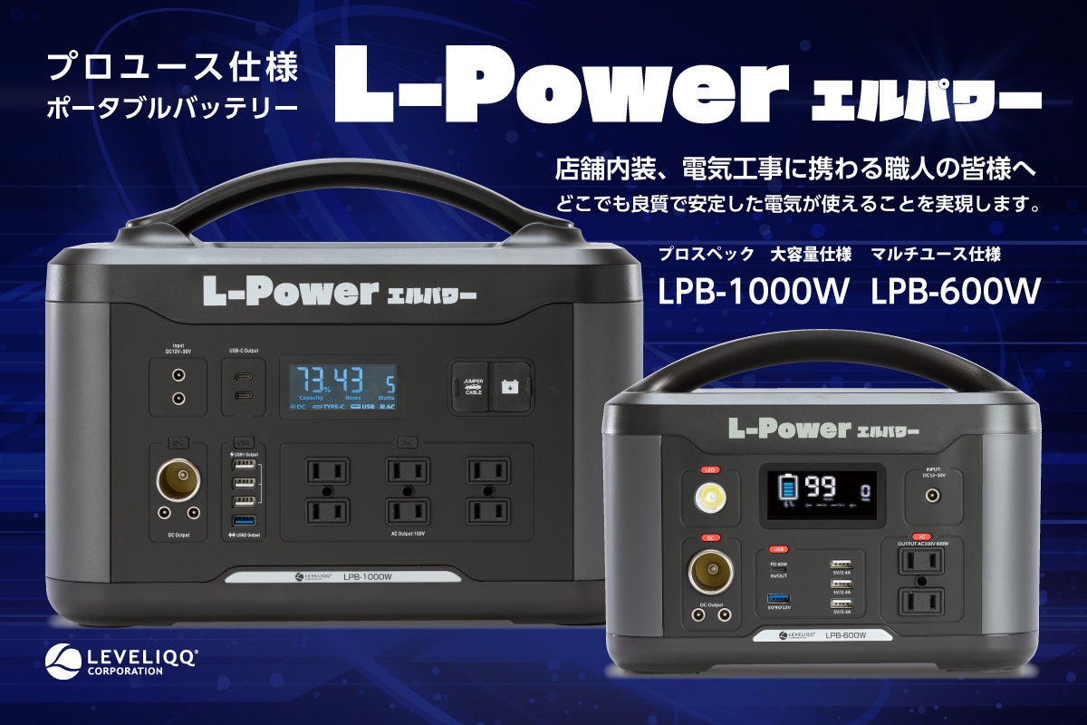 現場を知っているからこそのプロスペック『L Power エル パワー