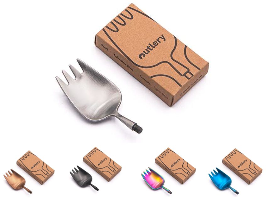 Outleryの携帯用カトラリーセットが気になります!