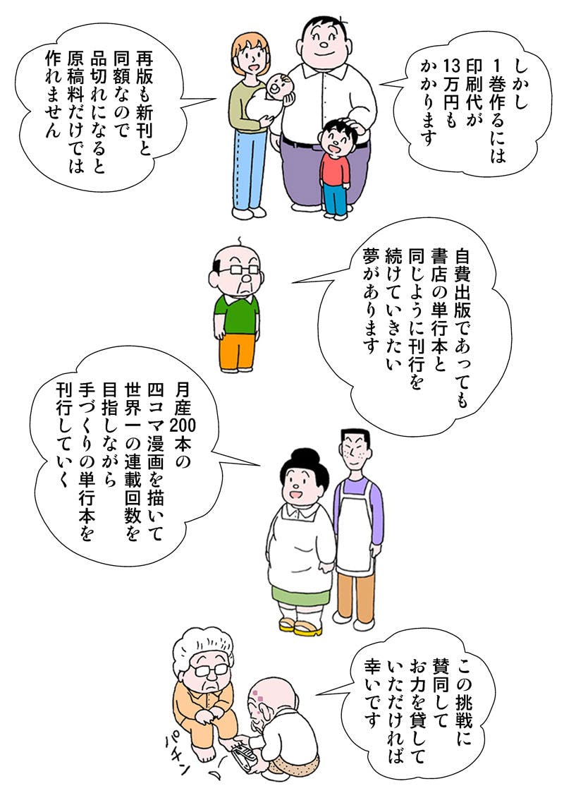 四コマ漫画 そふとそぼ の単行本を作りたい Campfire キャンプファイヤー 四コマ漫画 そふとそぼ の単行本を作りたい Campfire キャンプファイヤー