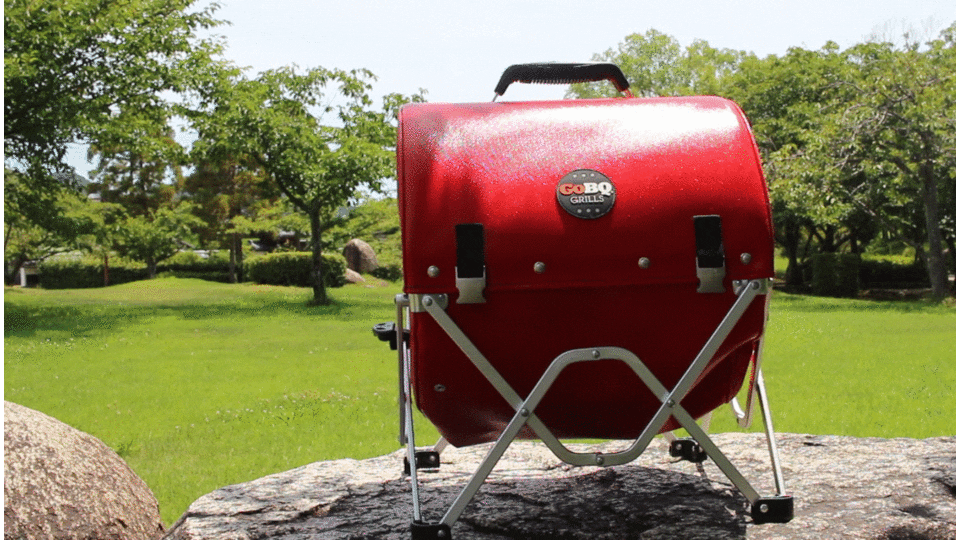 GoBQ grill バーベキュー BBQ 持ち運び 携帯 - 調理器具