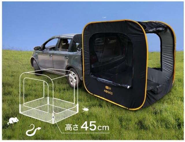 CARSULE（カースル）ポップアップテント 車と連結できるテント 