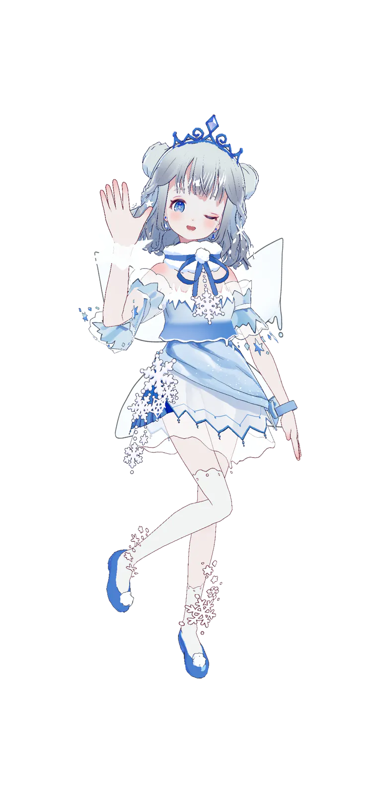 Vtuber 雪乃クリスタルの新衣装を3d化したい Campfire キャンプファイヤー Vtuber 雪乃クリスタルの新衣装を3d化したい Campfire キャンプファイヤー