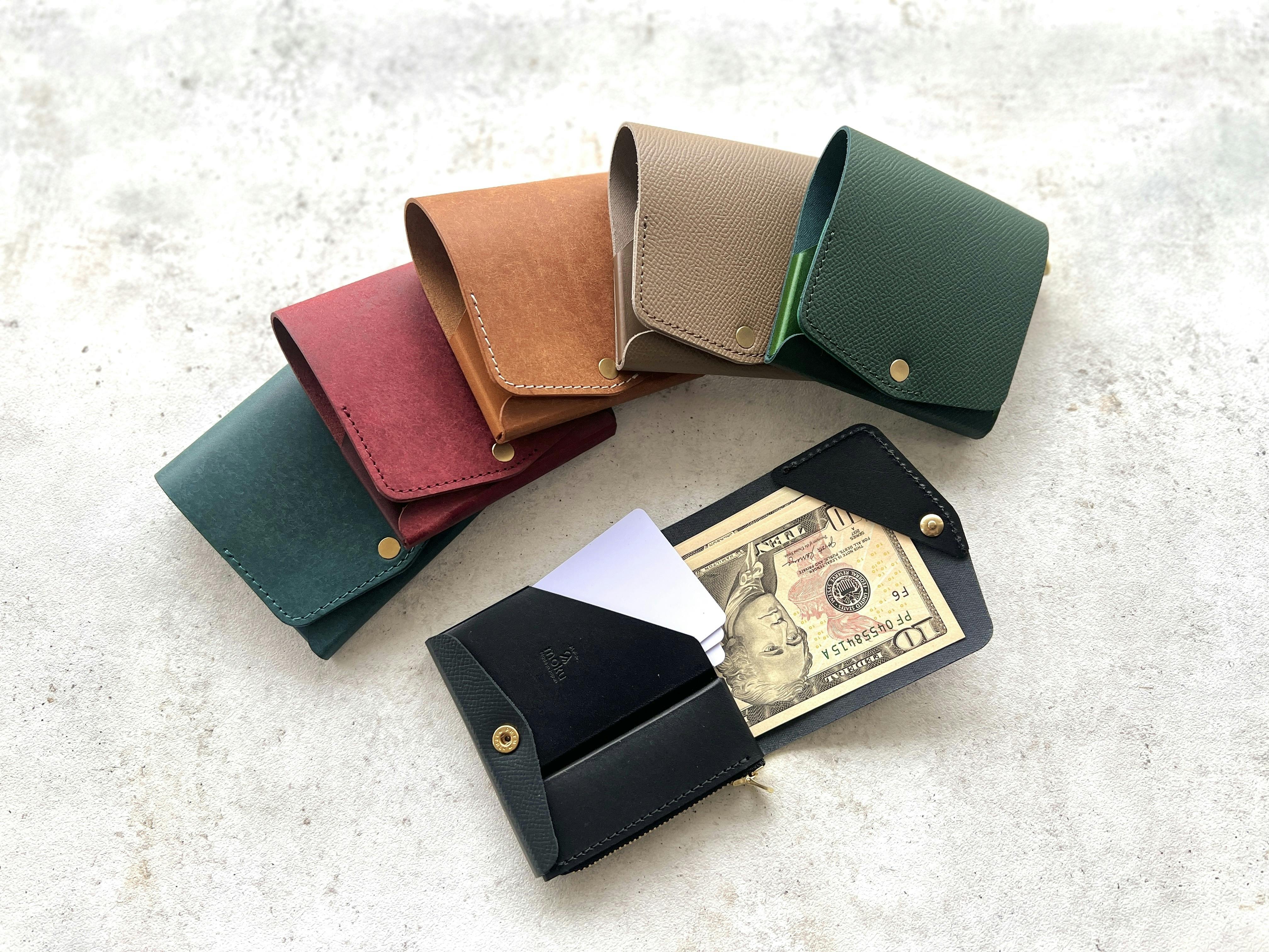 薄い財布 moku(モク)/小さく薄い財布Saku ver.2 – moku 薄い財布などの革小物ブランド