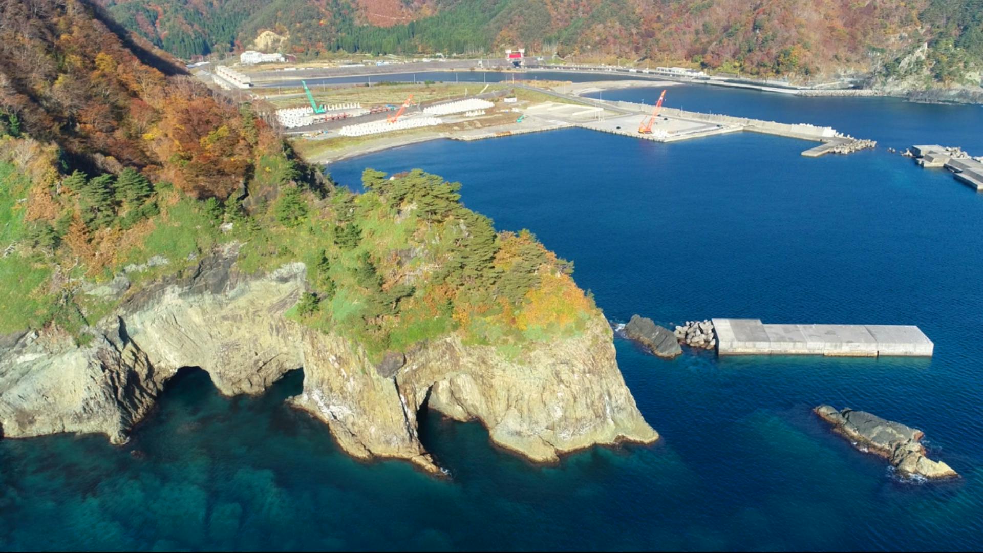 景勝地【 熊の鼻 】＆小本港