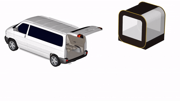 車中泊とキャンプがもっと快適に 車に連結できるテントcarsule カースル Campfire キャンプファイヤー 車中泊とキャンプがもっと快適に 車に連結できるテントcarsule カースル Campfire キャンプファイヤー