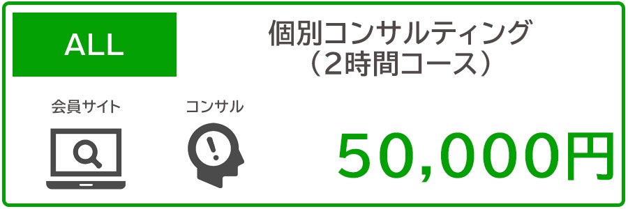 個別コンサルティング（2時間）