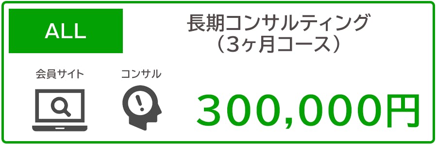 長期コンサルティング（3ヶ月）