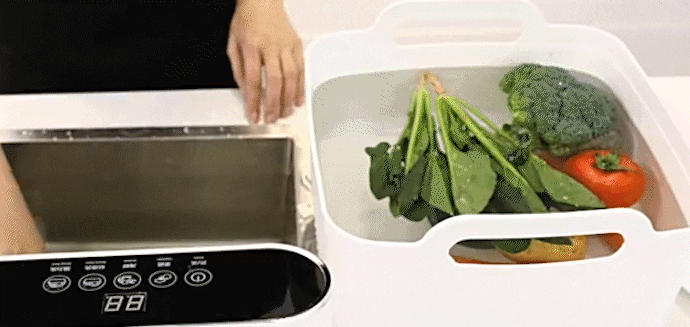 WEB限定カラー 超音波洗浄機 koony 次世代の超音波食洗器「Moonmi」家