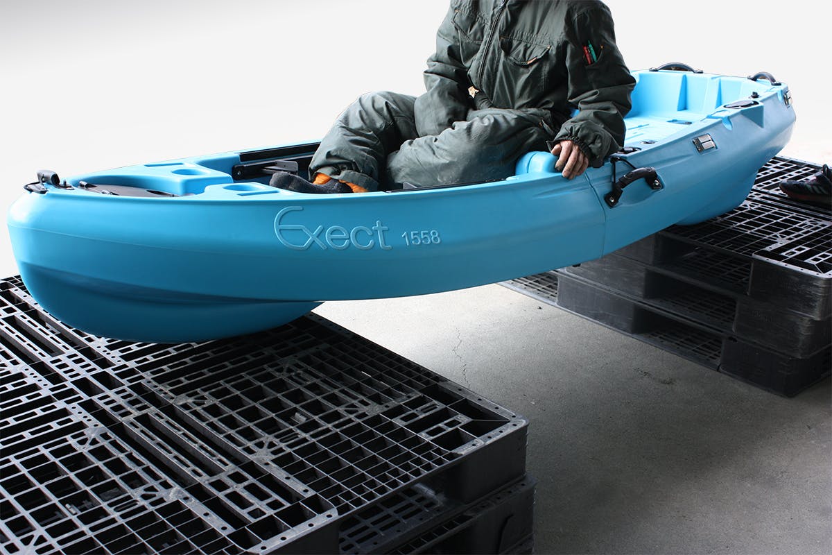 Ｖboat-1558 kayak フォールディングボート Nワゴン搭載 - フィッシング