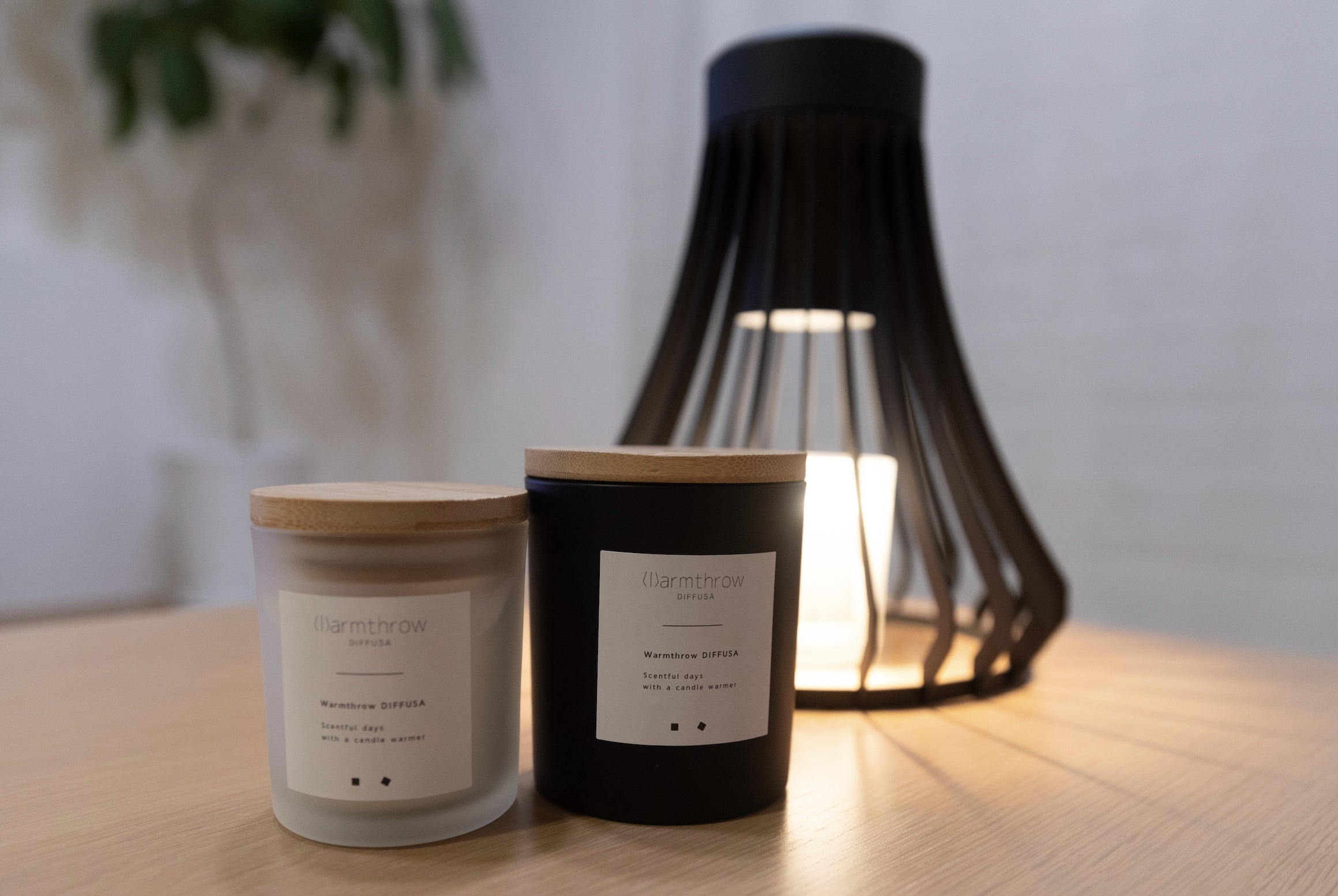 火を使わないキャンドルウォーマー 『 Warmthrow DIFFUSA