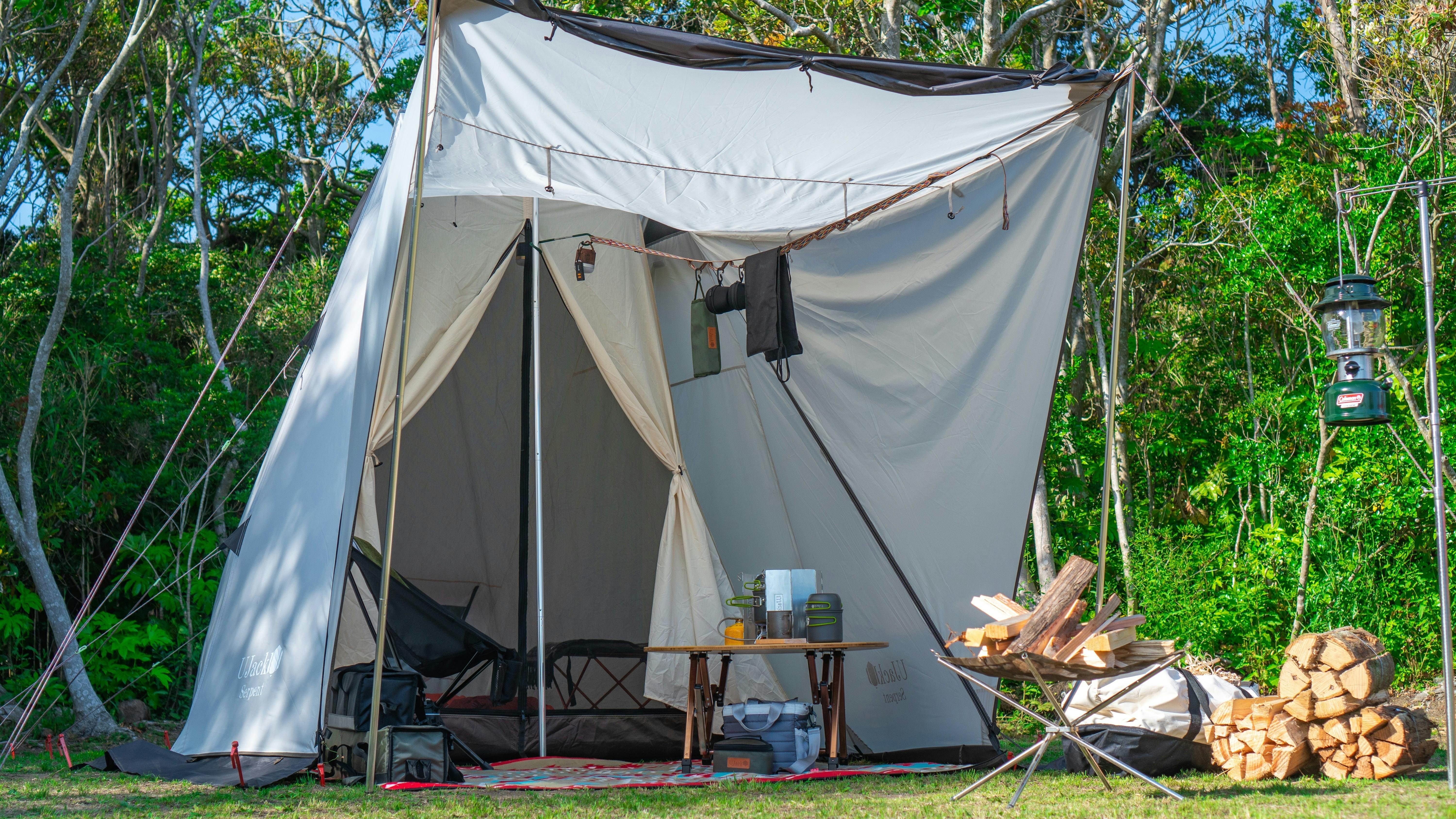 新型テント ソロキャンプ向けに開発されたワンポールテント 先行発売 Campfire キャンプファイヤー 新型テント ソロキャンプ向けに開発されたワンポールテント 先行発売 Campfire キャンプファイヤー