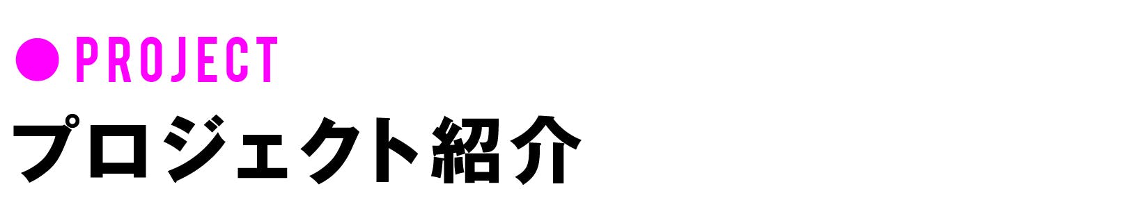 プロジェクト紹介