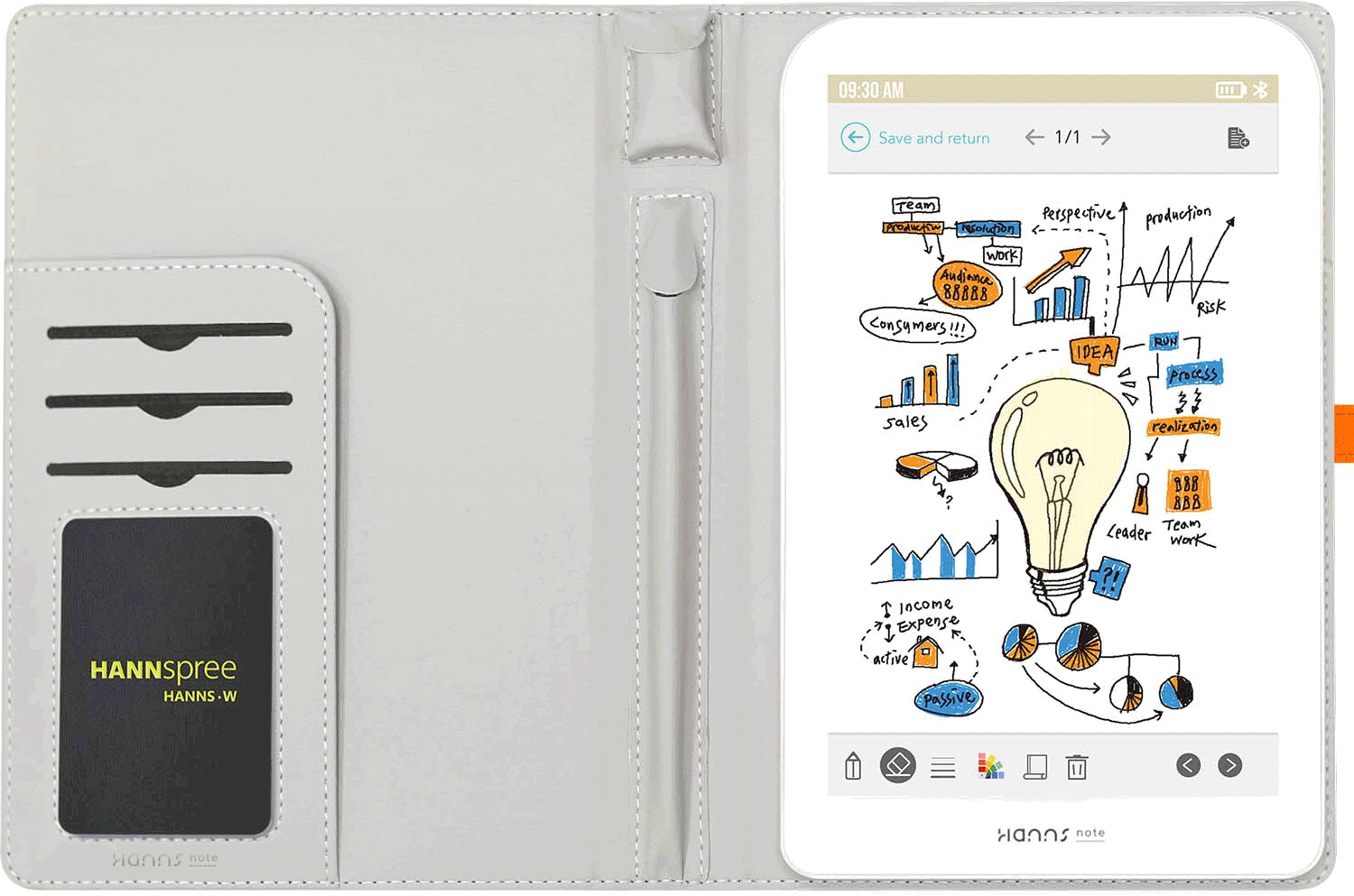 短時間で起動し使いやすい!おすすめデジタルノート「Hannsnote」