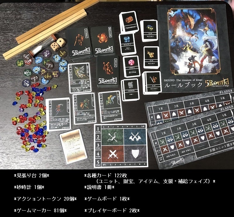 黒い閃光 プロデュース 新作ボードゲーム 5round 開発支援のお願い Campfire キャンプファイヤー 黒い閃光 プロデュース 新作ボードゲーム 5round 開発支援のお願い Campfire キャンプファイヤー