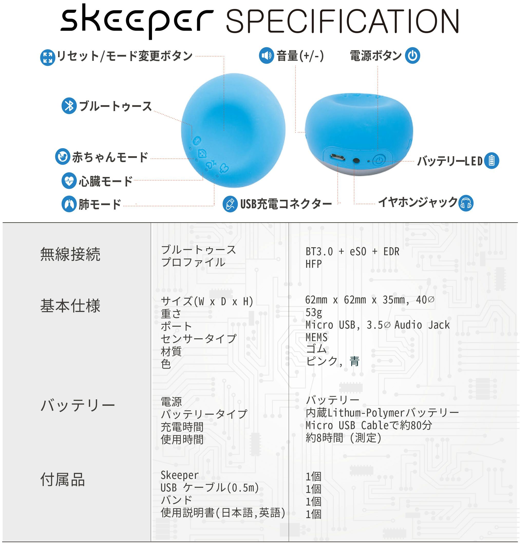 胎児も大人も健康管理 胎児の心音確認も お母さんの心音を子守唄にもskeeper Campfire キャンプファイヤー