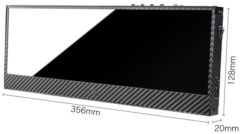 32:9で4K高画質のポータブルウルトラワイドモニターLukos - 周辺機器