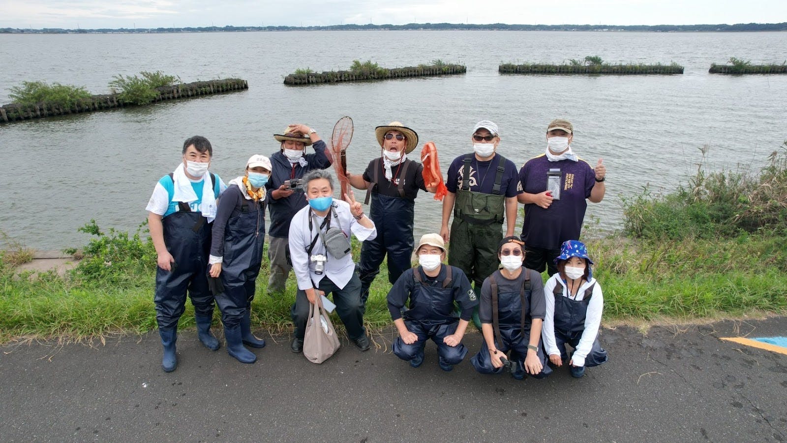 参加者との集合写真