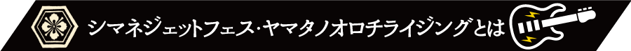 シマネジェットフェス・ヤマタノオロチライジングとは