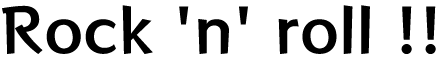 Rock 'n' roll