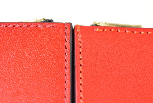 ミシン縫い　手縫い　並べて比較イメージ