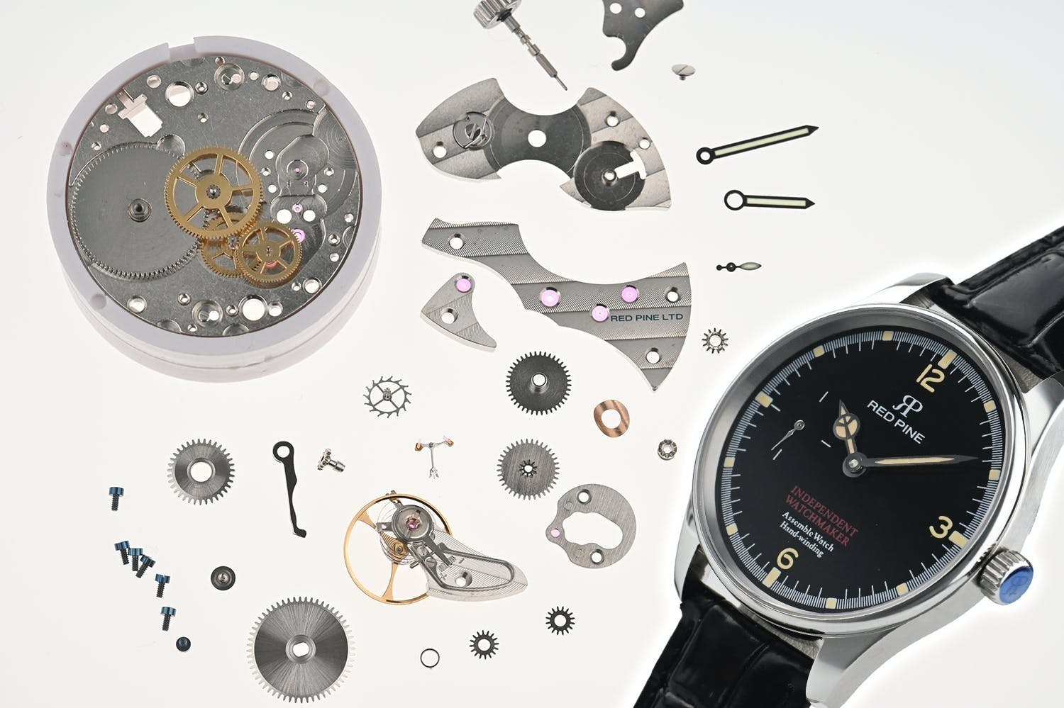 時計マニアと組み立てマニアへお届けする、究極の機械式腕時計キット