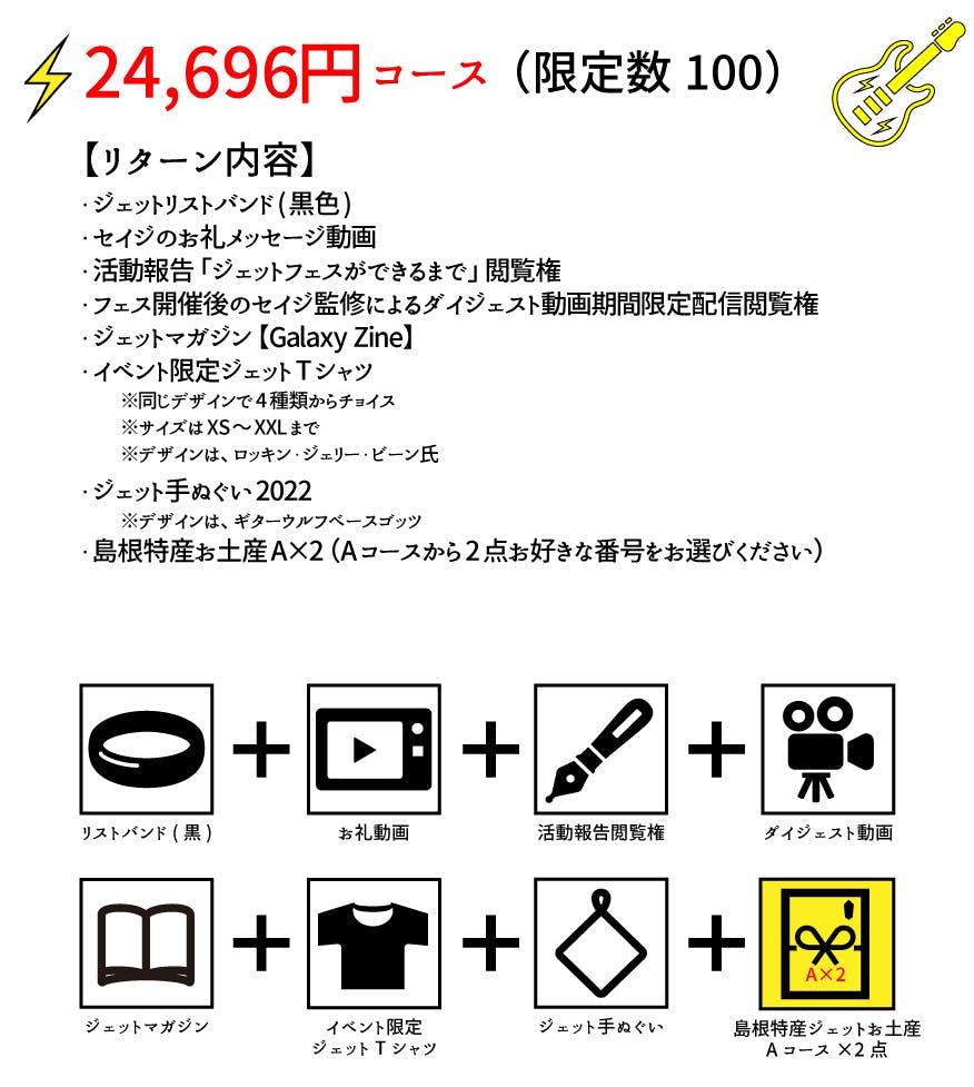 24,696円コース（限定100）