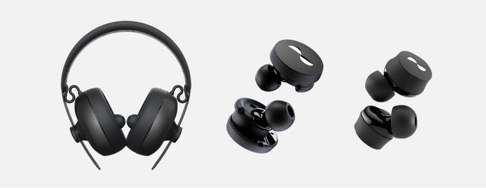 Our products: Nuraphone headphones, NuraTrue earbuds, NuraBuds earbuds