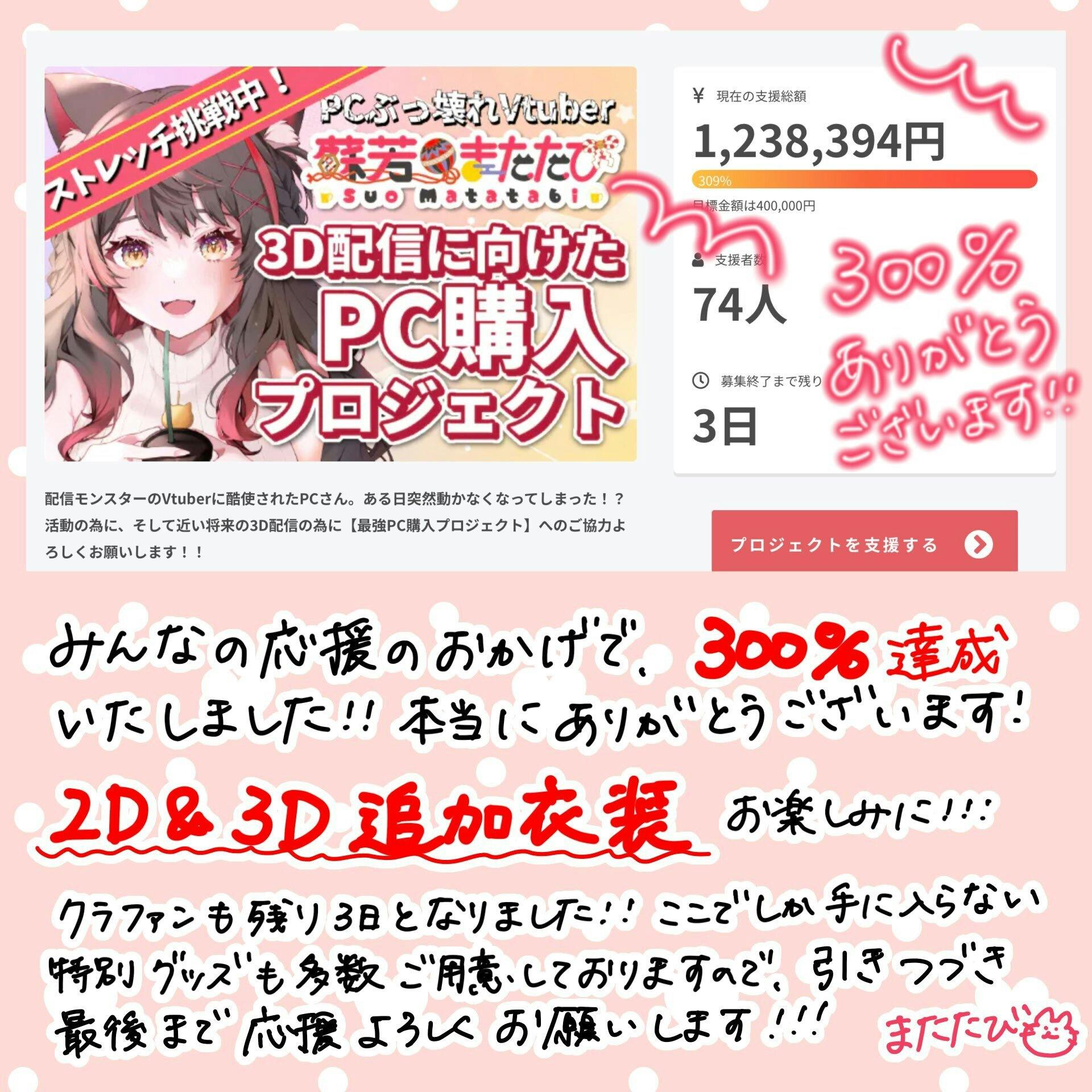 Vtuber蘇芳またたび】3D配信に向けた最強PC購入プロジェクト