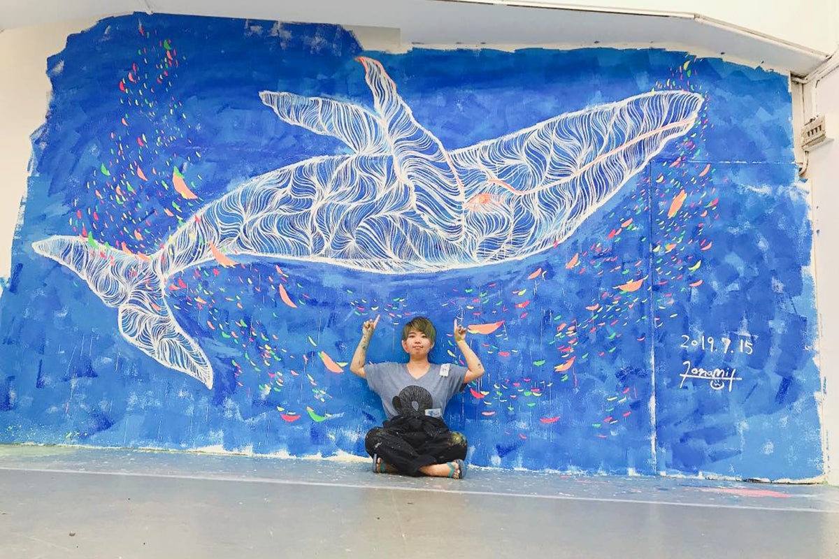水棲生物画家・繁田穂波の初画集』わたしの夢・プロジェクト