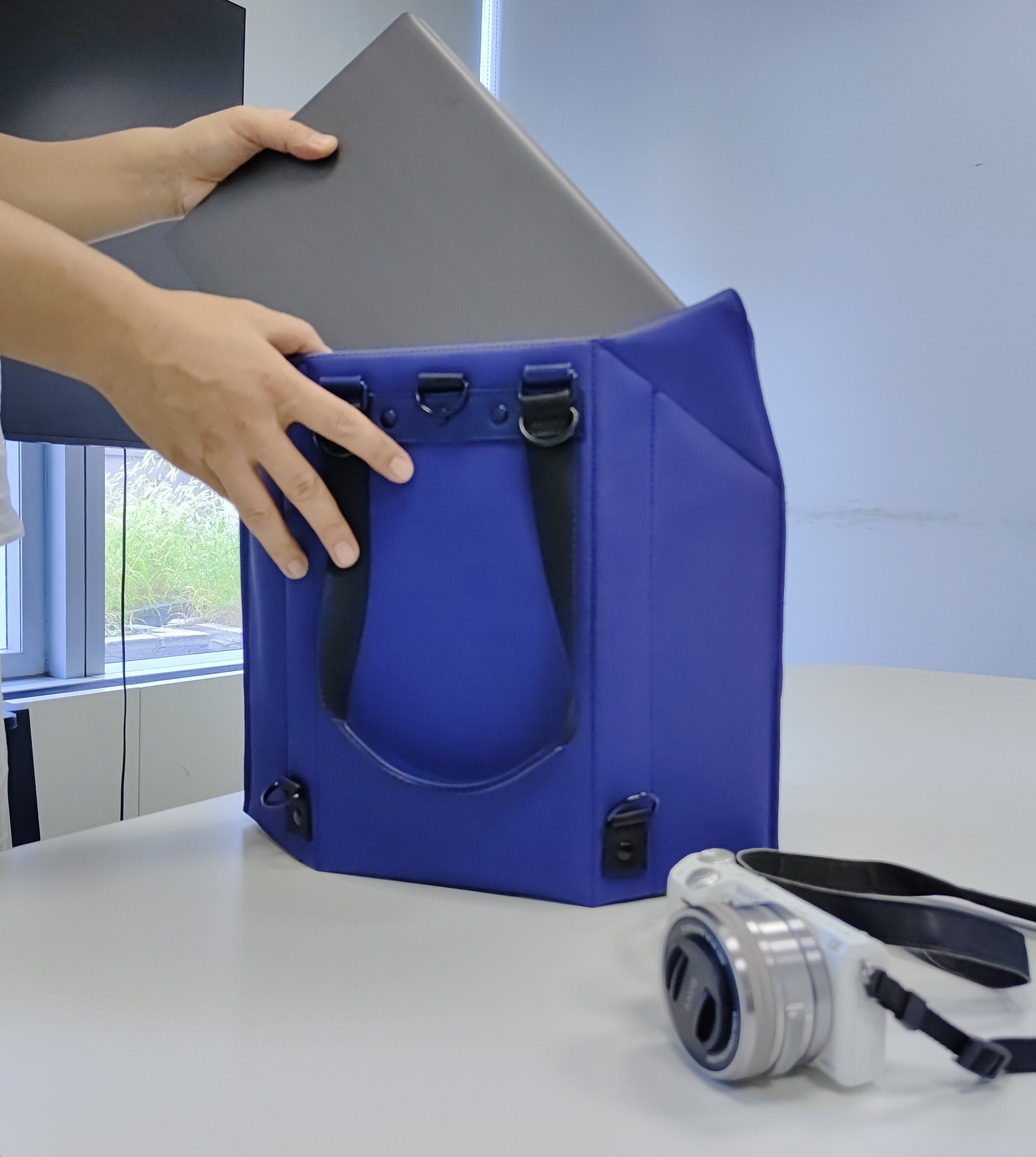 COZY-S:お出かけ革命! 新型オールマイティな3WAY+座れるバッグが登場