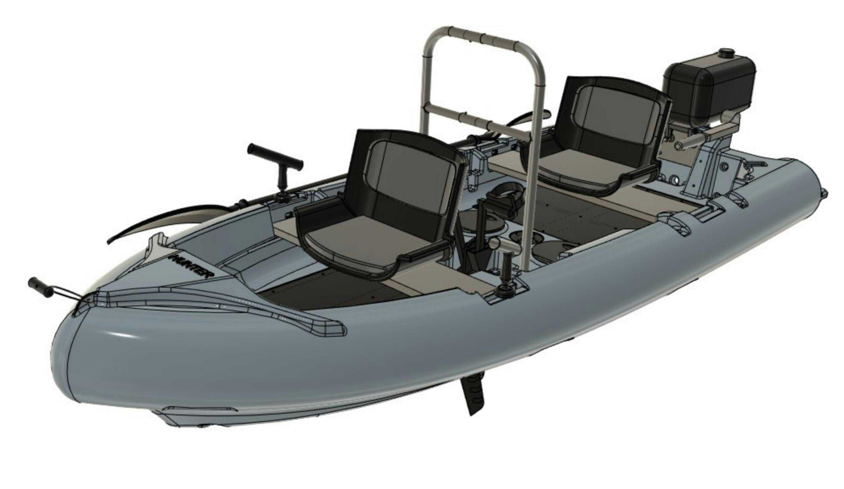 公式】 馬笑 EX3300生簀モデルVI 3分割FRPボート 大漁デラックスモデル 
