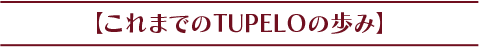 これまでのTUPELOの歩み