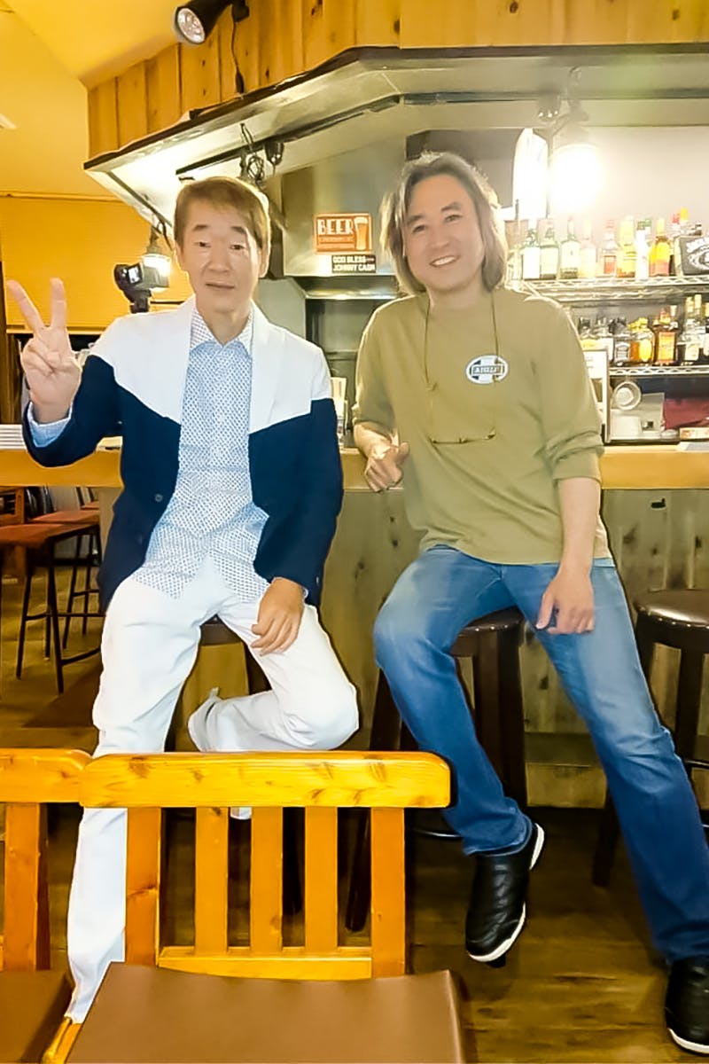 五十嵐浩晃さんとフジキさん