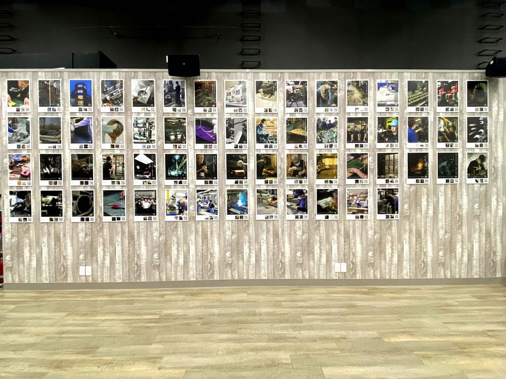 完成した参加企業各社のポップ