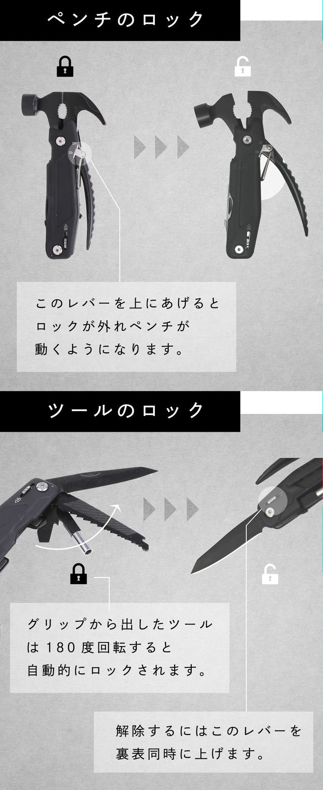 手のひらサイズの道具箱】頼れるキャンプの相棒、超軽量260gマルチハンマー！ | クラウドファンディング - FIRST STEP