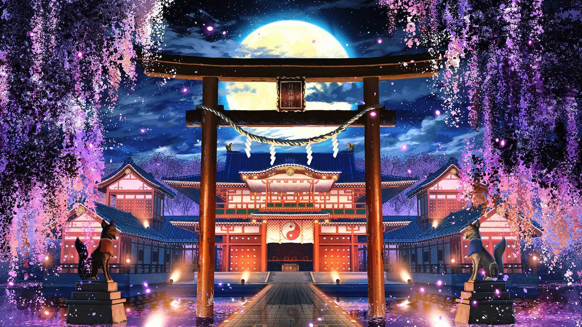 月深ツキ3Dライブ in月深神社 大きな夢をみんなと叶えたい