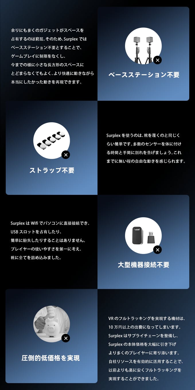 surplex vrchat VR トラッキング トラッカー 26cm surplex vrchat VR トラッキング トラッカー 26cm