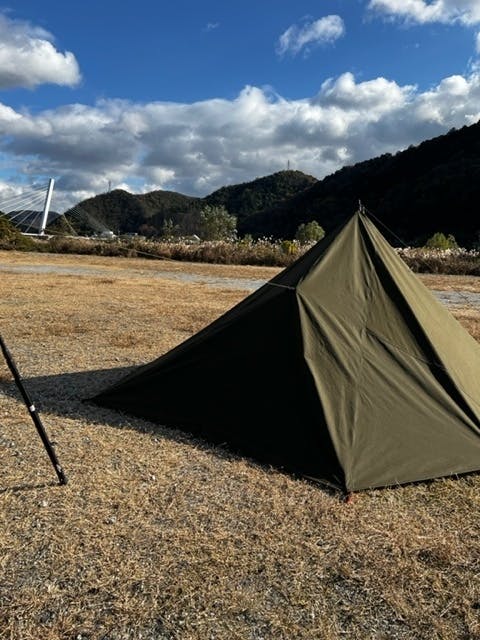 Tarp Shield』焚き火好きの為の難燃素材でできたタープシェルター