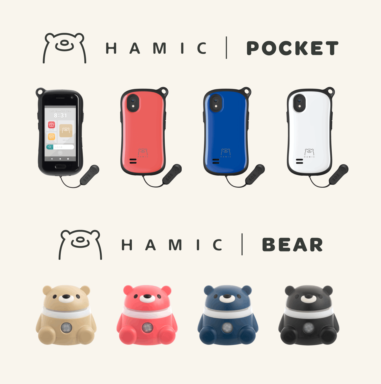 Hamic POCKET L - 携帯電話