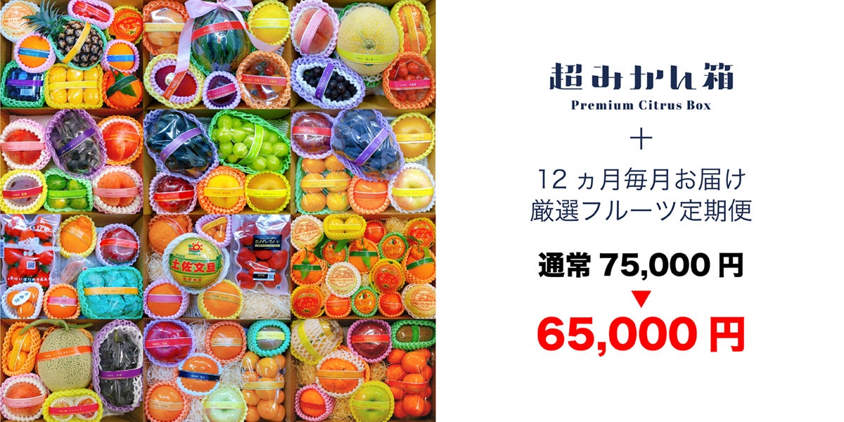超みかん箱」究極のみかん箱目指す！ フルーツ専門家による最上級の