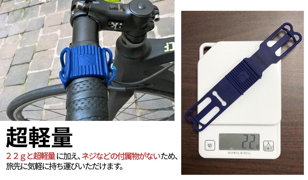 自転車ユーザー必見！シンプルなのに驚異の安定力を発揮する工具不要の