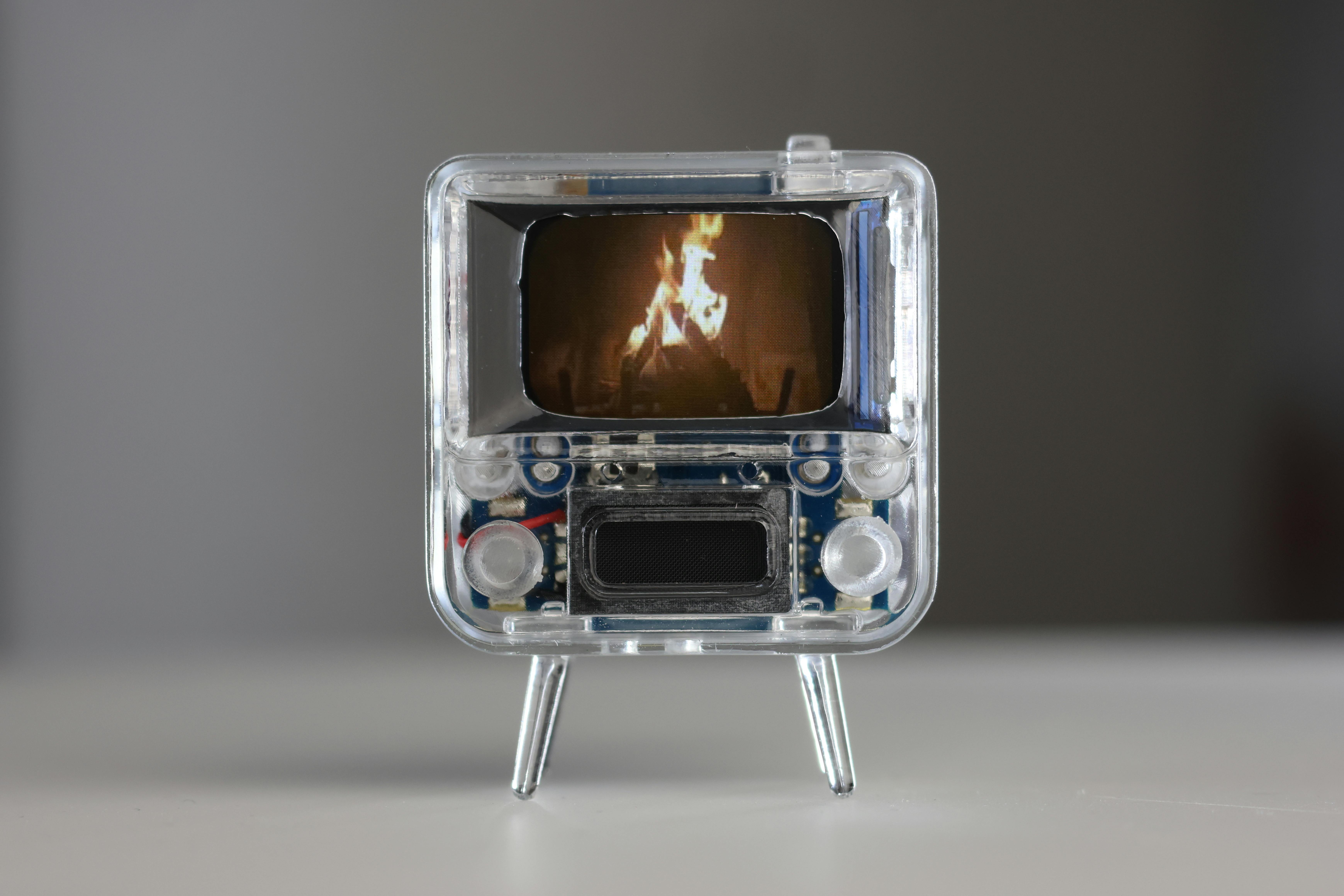 TinyTV (タイニーTV) DIYキット 手のひらサイズ\u203c️TinyTV タイニーTV DIYキット テレビ DIY