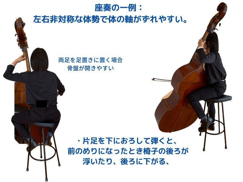 コントラバス椅子 - 弦楽器、ギター