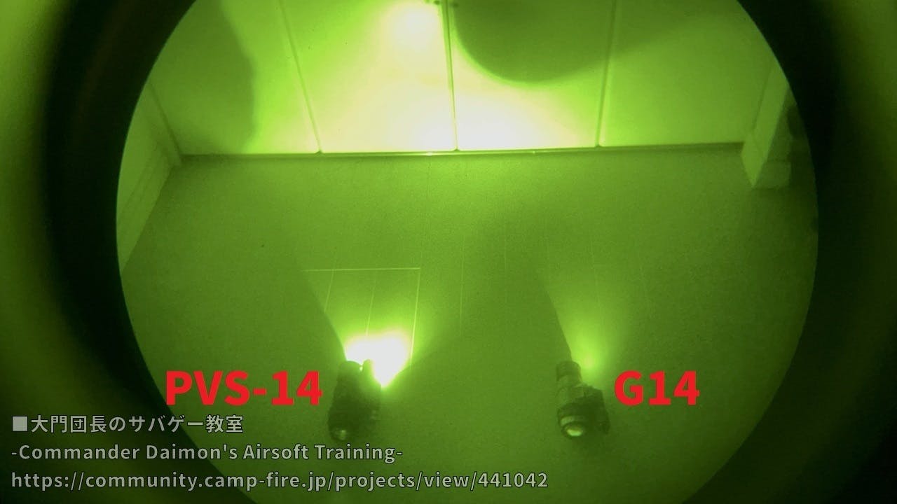 実物 AN/ PVS-17B 助け ハウジング ナイトビジョン pvs-14 夜眼鏡