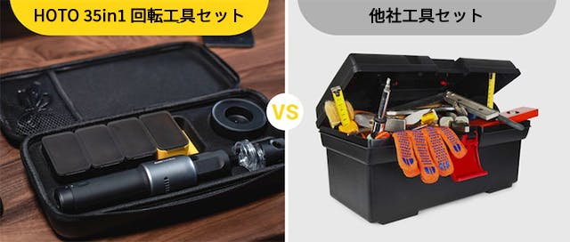 DIYの新たな相棒に！HOTO 35in1 回転工具セット！ - CAMPFIRE (キャンプファイヤー)