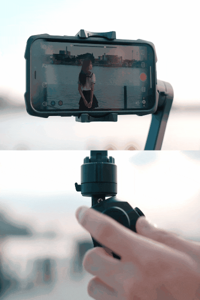 多機能ジンバルでプロレベルの動画撮影！AI追跡装備＆伸縮ロッド内蔵