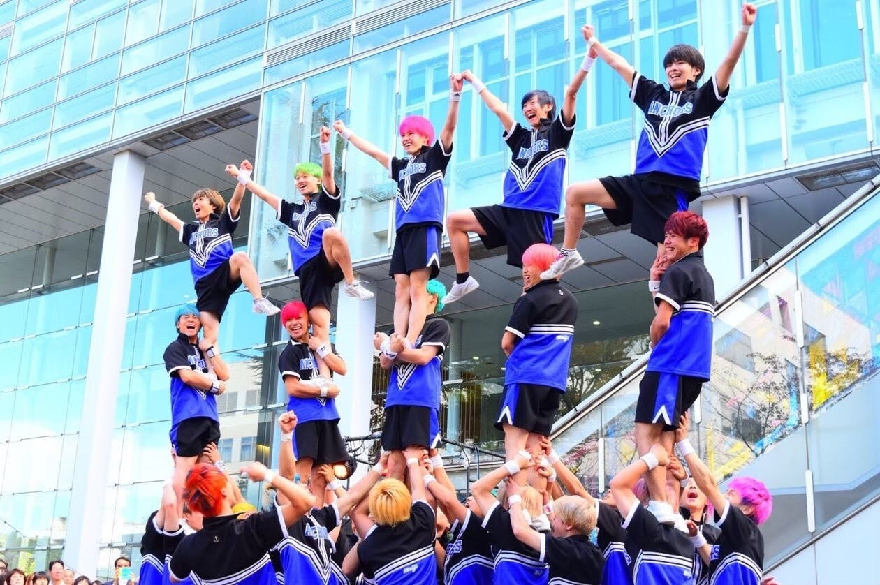 明治大学男子チアanchors 初の単独公演を成功させたい Campfire キャンプファイヤー 明治大学男子チアanchors 初の単独公演を成功させたい Campfire キャンプファイヤー